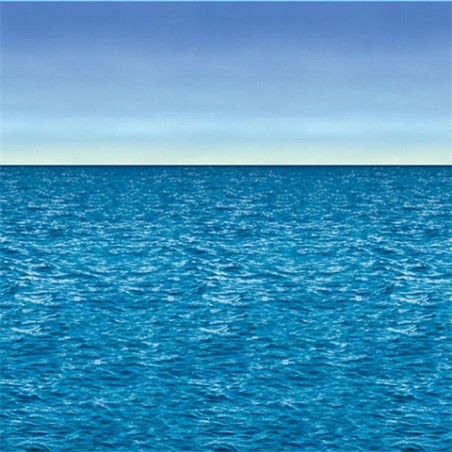 DECOR MURAL EN FOND CIEL ET OCEAN 1,20 M X 9,10 M