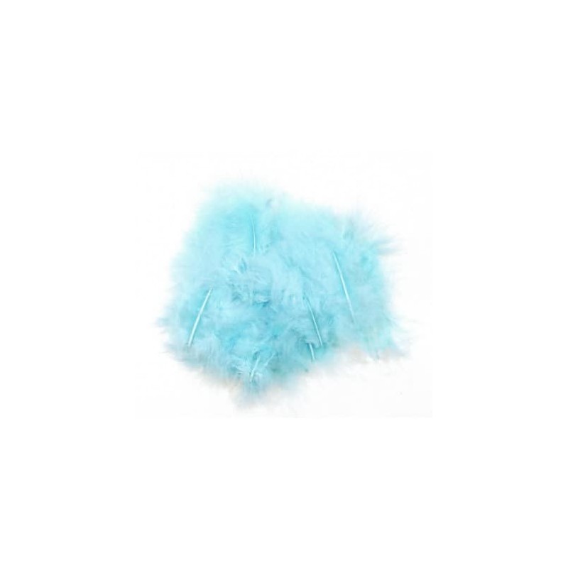 PIED PLAT D'INDE PLUME BLEU PIED PLAT D'INDE PLUME BLEU