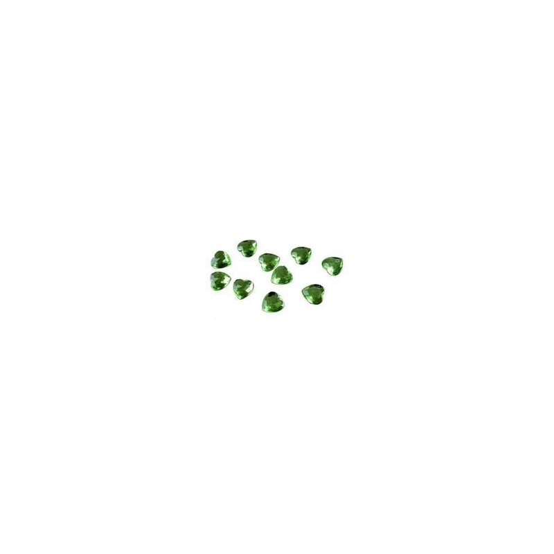 COEUR PERLE VERTE 
