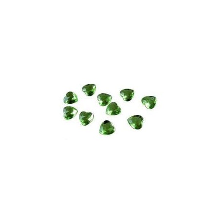 COEUR PERLE VERTE 