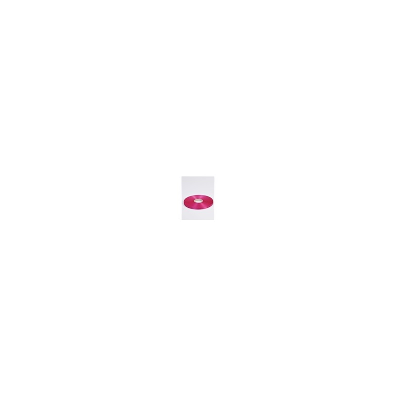 RUBAN SATIN DOUBLE FACE FUSCHIA 6 MM X 25 METRES