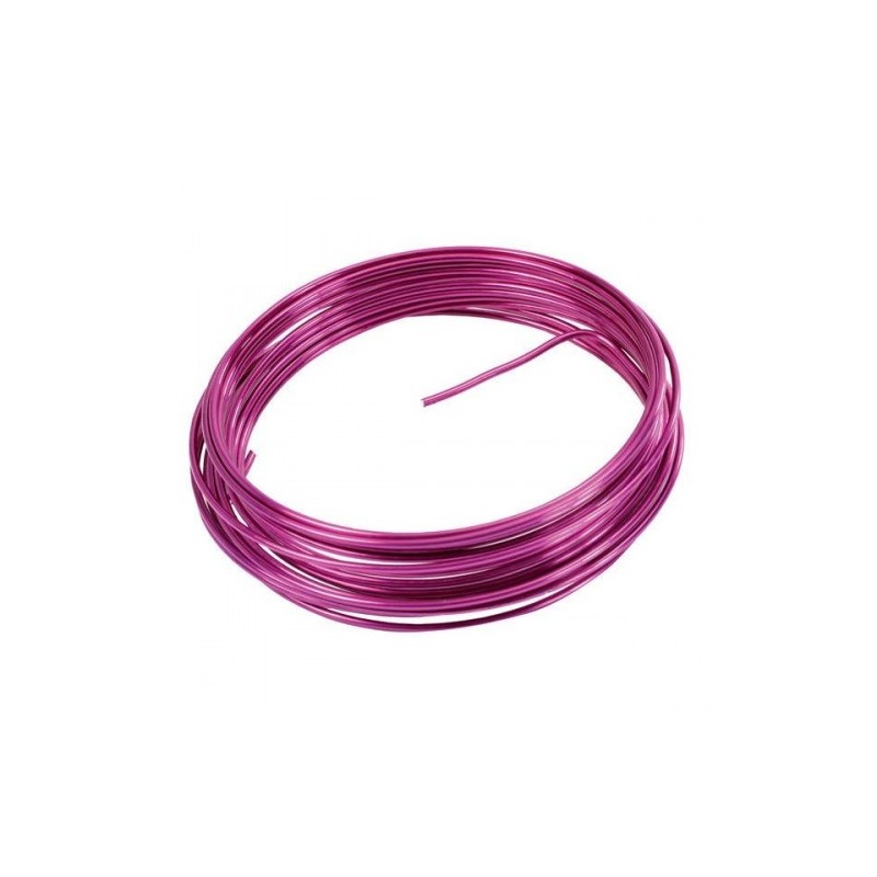 FIL METALLIQUE FUSCHIA A MODELER 5 METRES FIL METALLIQUE FUSCHIA A MODELER 5 METRES
