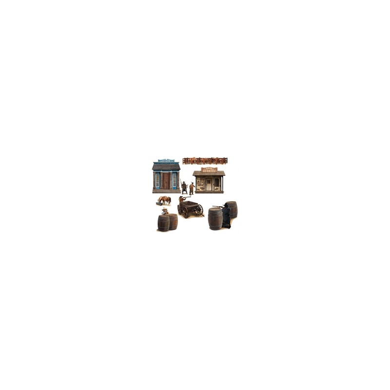 DECORS WERTERN BANK JAIL ROULOTE ET TONNEAUX DECORS WERTERN BANK JAIL ROULOTE ET TONNEAUX