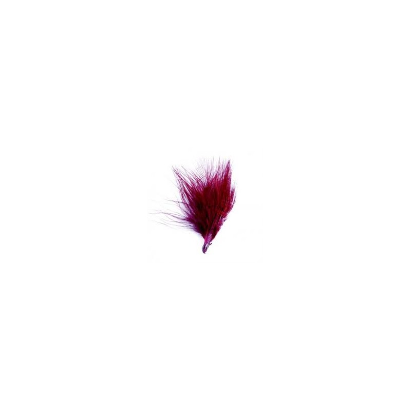20 PLUMES PIED DE POULE PLAT BORDEAU 20 PLUMES PIED DE POULE PLAT BORDEAU