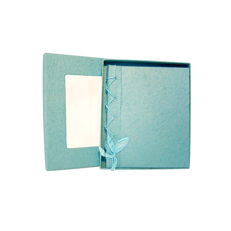 LIVRE D'OR PM TURQUOISE 21,5 X 26,5 X 2 CM LIVRE D'OR PM TURQUOISE 21,5 X 26,5 X 2 CM