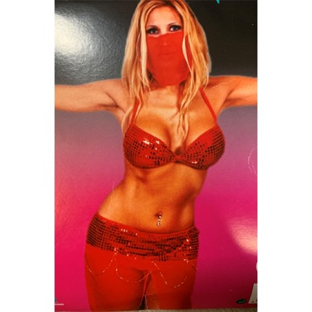 COSTUME OU DEGUISEMENT DANSEUSE DU VENTRE ROUGE SEXY