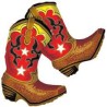 BALLON METALLIQUE PAIRE DE SANTIAG WESTERN 91,5 CM