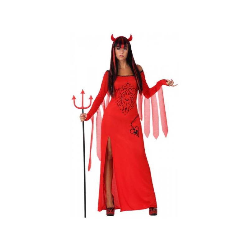 DEGUISEMENT DIABLESSE DEESSE DE L ENFER TAILLE M/L DEGUISEMENT DIABLESSE DEESSE DE L ENFER TAILLE M/L