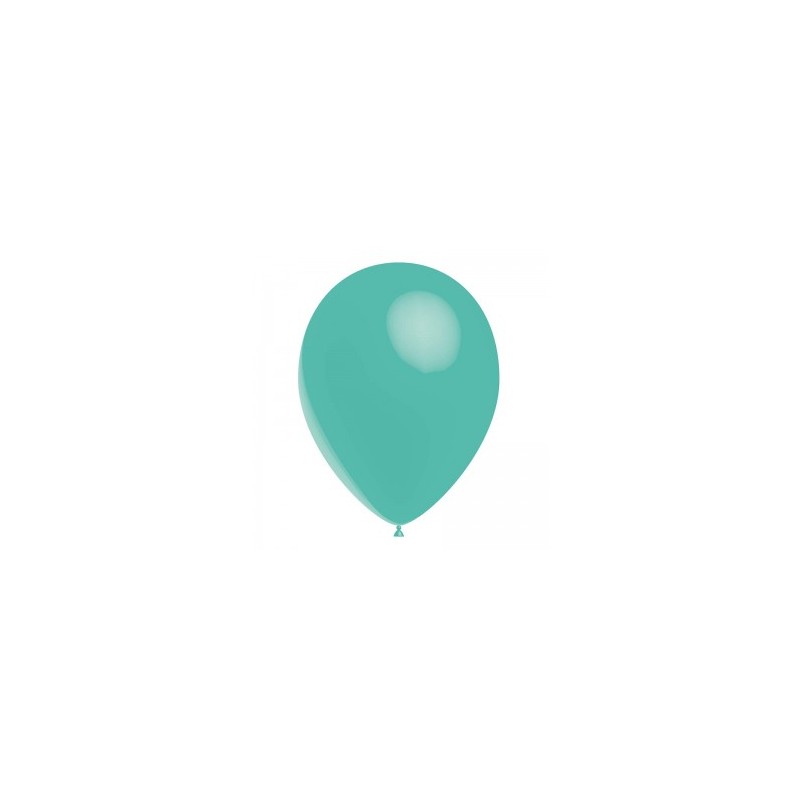 24 BALLONS BALLOONIA TURQUOISE 28 CM 24 BALLONS BALLOONIA TURQUOISE 28 CM