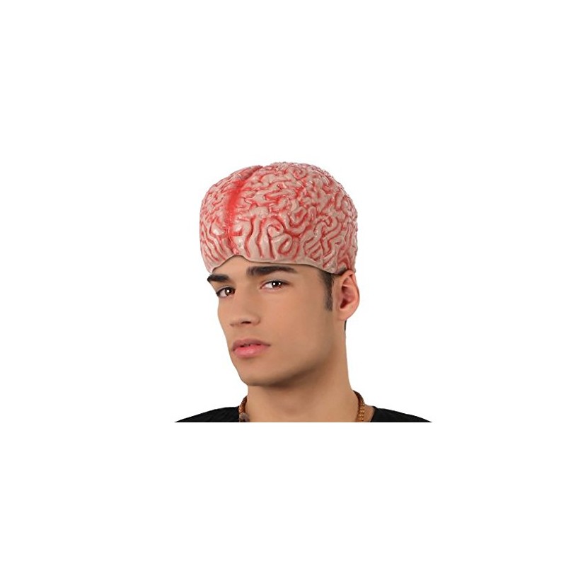 CASQUE HALLOWEEN LATEX CERVEAU CASQUE HALLOWEEN LATEX CERVEAU