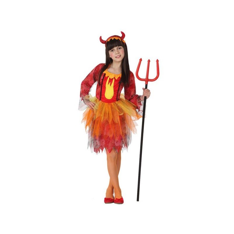DEGUISEMENT ENFANT DIABLESSE DE L'ENFER TAILLE 5/6 ANS DEGUISEMENT ENFANT DIABLESSE DE L'ENFER TAILLE 5/6 ANS