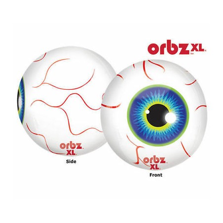 BALLON METALLIQUE ORBZ OEIL 38X40CM