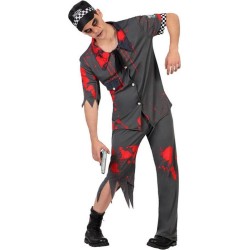 DEGUISEMENT POLICIER EN SANG TAILLE M/L