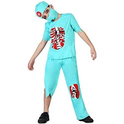 DEGUISEMENT CHIRURGIEN ZOMBI TAILLE 10/12 ANS