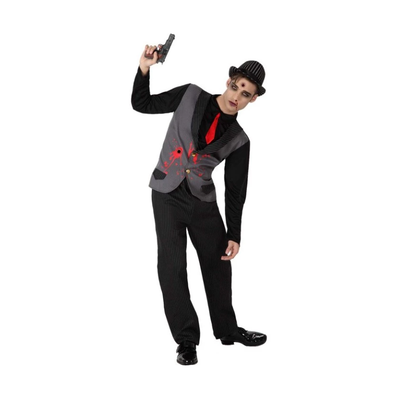 DEGUISEMENT GANGSTER EN SANG TAILLE XL DEGUISEMENT GANGSTER EN SANG TAILLE XL