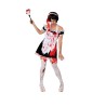 DEGUISEMENT SOUBRETTE ENSANGLANTEE TAILLE XS-S