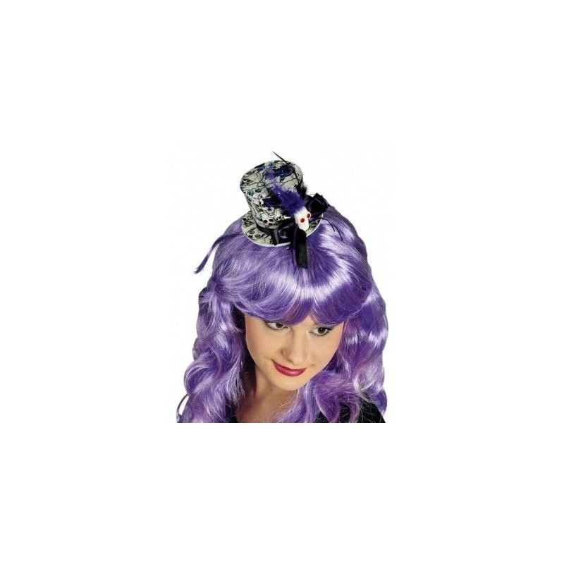 MINI CHAPEAU HAUT DE FORME VIOLET MINI CHAPEAU HAUT DE FORME VIOLET
