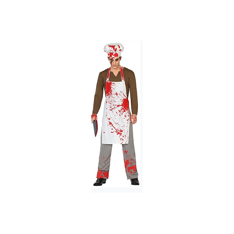 DEGUISEMENT CUISINIER EN SANG TAILLE M/L DEGUISEMENT CUISINIER EN SANG TAILLE M/L