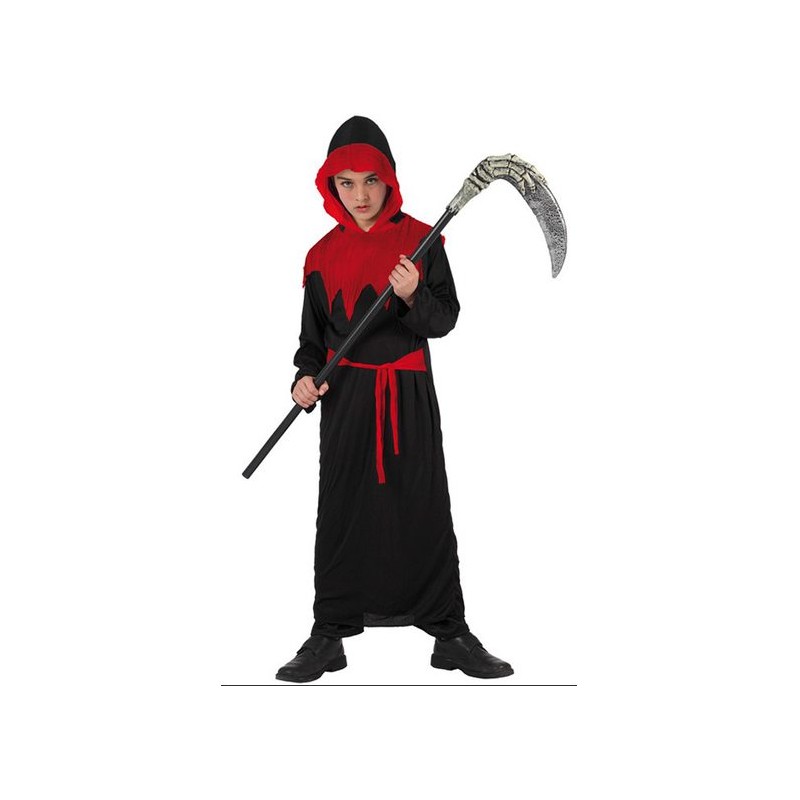 DEGUISEMENT TUNIQUE NOIR ET ROUGE TAILLE 10/12 ANS DEGUISEMENT TUNIQUE NOIR ET ROUGE TAILLE 10/12 ANS