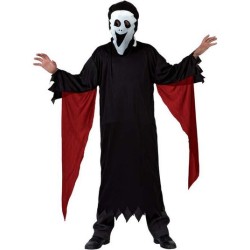 DEGUISEMENT SREAMER ROUGE ET NOIR TAILLE 5/6 ANS