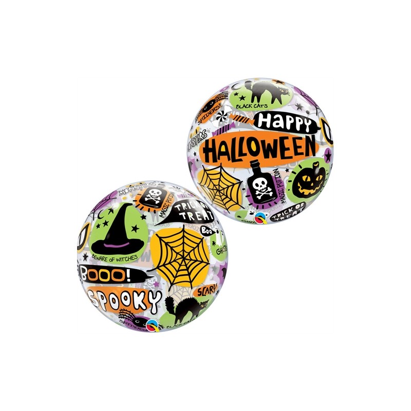 BALLON BUBBLE HAPPY HALLOWEEN 56 CM BALLON BUBBLE HAPPY HALLOWEEN 56 CM