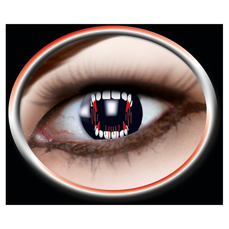 LENTILLES DENTS DE VAMPIRE 1 AN LENTILLES DENTS DE VAMPIRE 1 AN