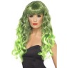 PERRUQUE SIRENE VERTE MECHEE