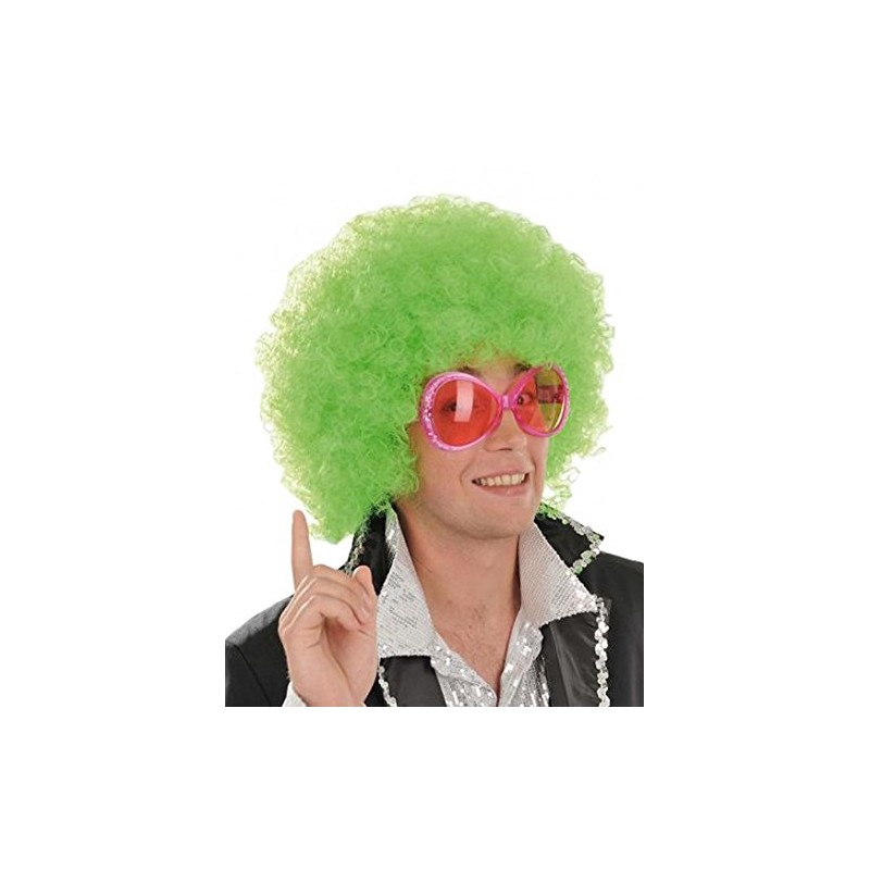 PERRUQUE JIMMY FRISEE VERTE