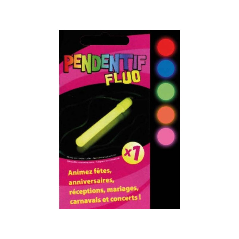 PENDENTIF FLUO
