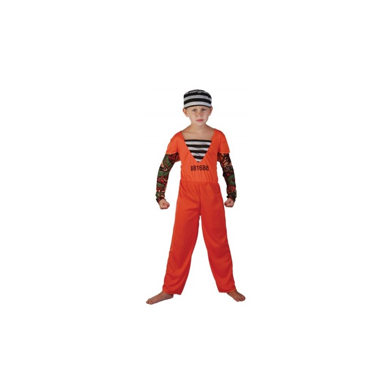 DEGUISEMENT DETENU ENFANT TAILLE 10/12 ANS DEGUISEMENT DETENU ENFANT TAILLE 10/12 ANS