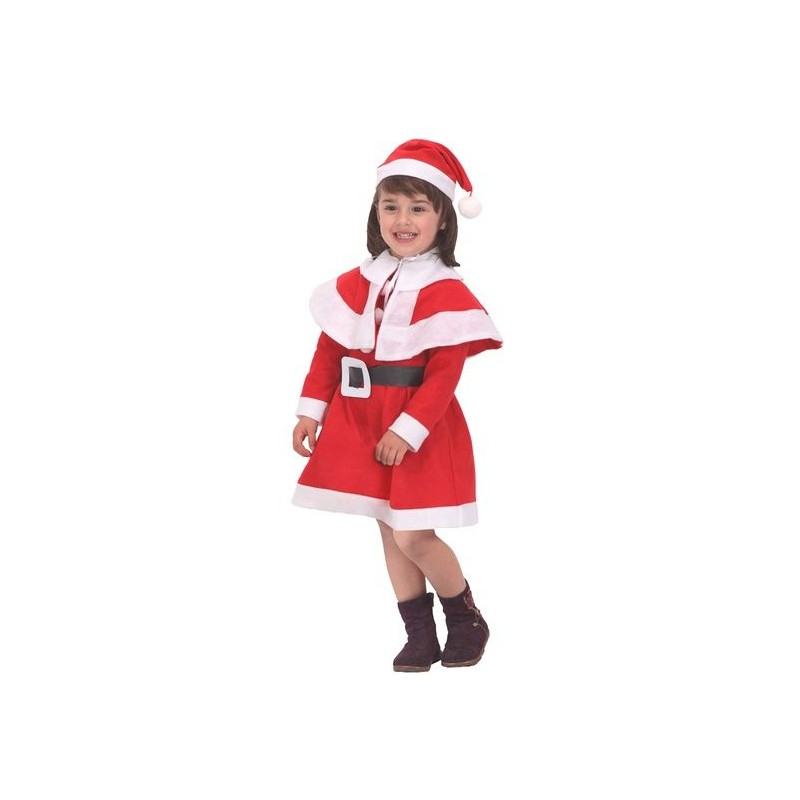 DEGUISEMENT MERE NOEL ENFANT TAILLE 3/4 ANS DEGUISEMENT MERE NOEL ENFANT TAILLE 3/4 ANS