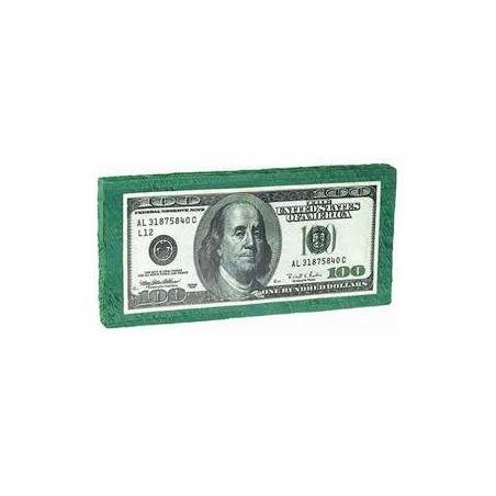 PINATA BILLET DE 100 DOLLARS EN 3 D A TAPER