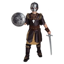 DEGUISEMENT GLADIATOR MARRON TAILLE 12 ANS