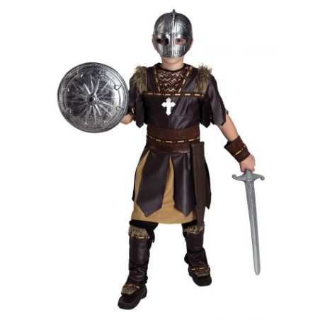 DEGUISEMENT GLADIATOR MARRON TAILLE 12 ANS