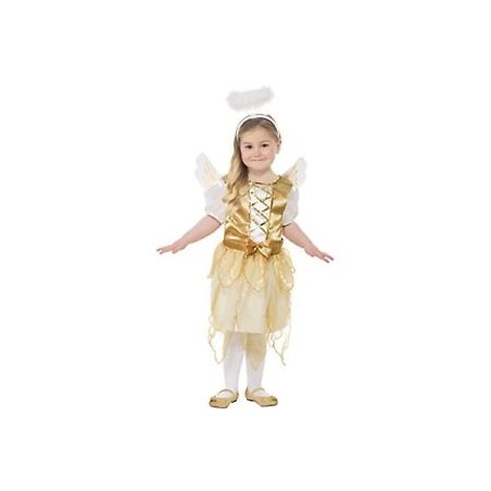DEGUISEMENT ANGE FAIRY OR TAILLE 4/6 ANS