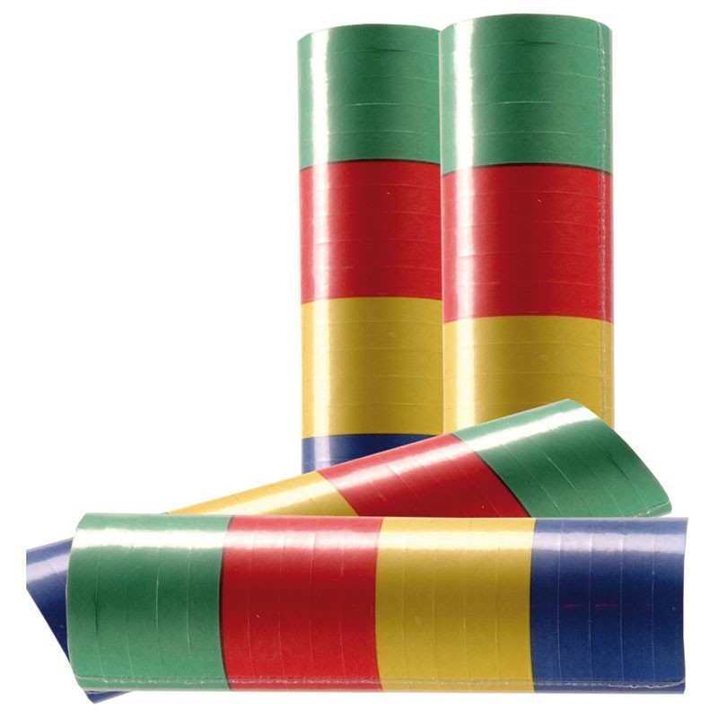 20 ROULEAUX SERPENTINS MULTICOULEURS 20 ROULEAUX SERPENTINS MULTICOULEURS