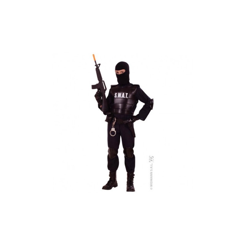 DEGUISEMENT SWAT COMMANDO TAILLE 8 ANS 128 CM DEGUISEMENT SWAT COMMANDO TAILLE 8 ANS 128 CM