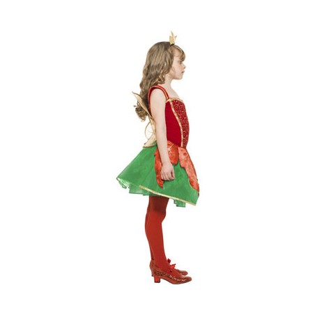 DEGUISEMENT FEE DE NOEL TAILLE 4/6 ANS