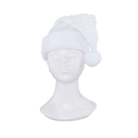BONNET DE NOEL BLANC