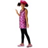ROBE SEQUIN DISCO ROSE ET ARGENT TAILLE L