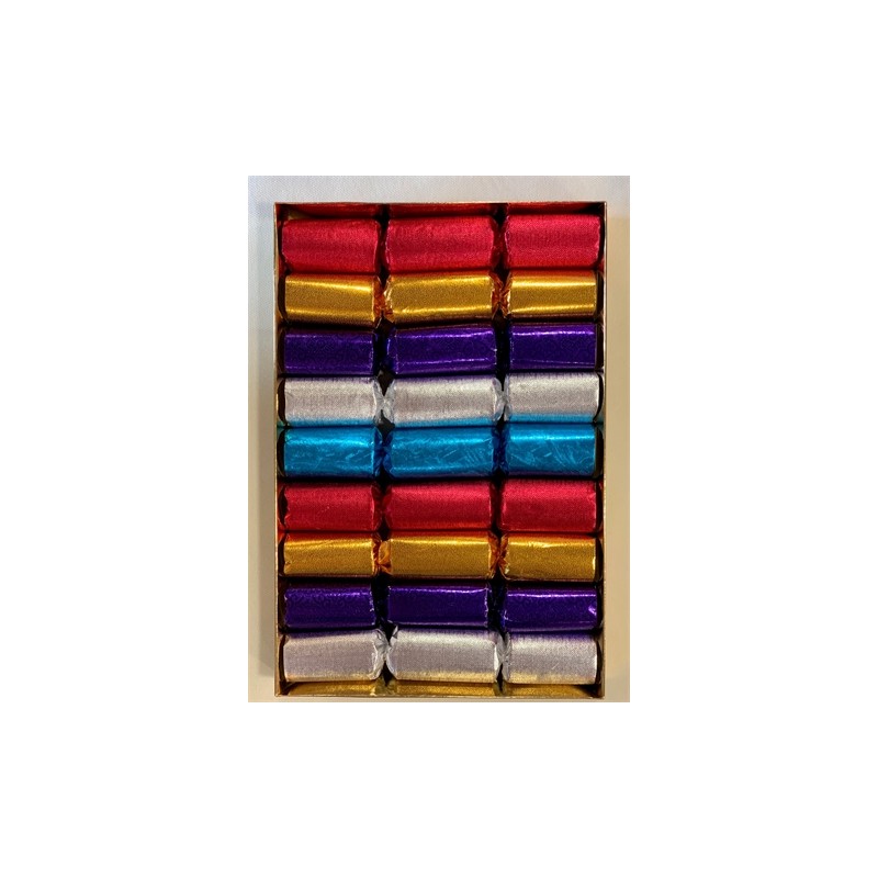 BOITE 9 PETITS CRACKERS MULTICOLORES BOITE 9 PETITS CRACKERS MULTICOLORES