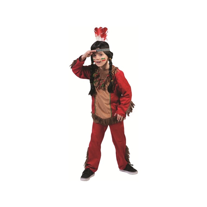 DEGUISEMENT INDIEN PEAU ROUGE TAILLE 164 DEGUISEMENT INDIEN PEAU ROUGE TAILLE 164
