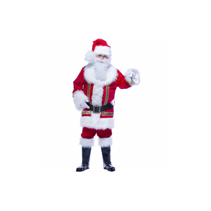DEGUISEMENT PERE NOEL LUXE SANTA CLAUS TAILLE XL DEGUISEMENT PERE NOEL LUXE SANTA CLAUS TAILLE XL