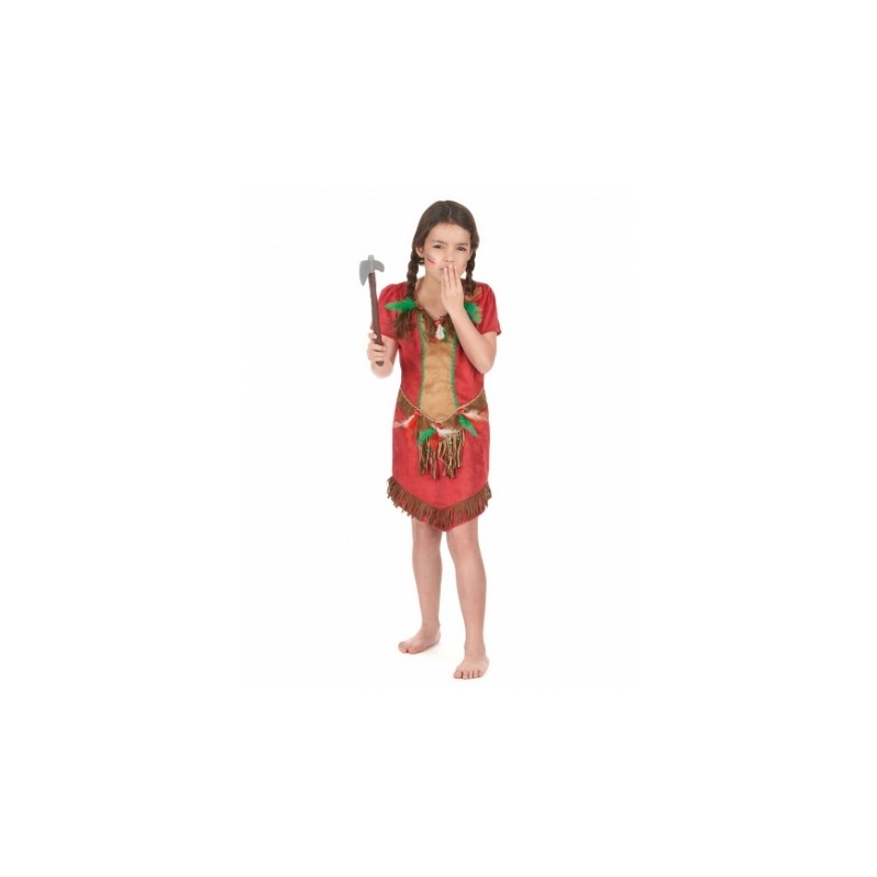DEGUISEMENT INDIENNE PEAU ROUGE TAILLE 116 DEGUISEMENT INDIENNE PEAU ROUGE TAILLE 116