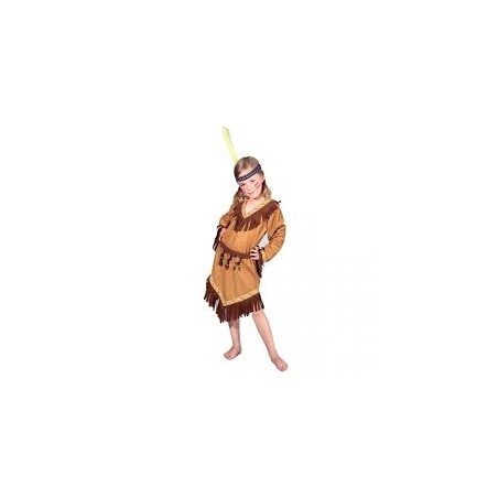 DEGUISEMENT INDIENNE SQUAW TAILLE 140