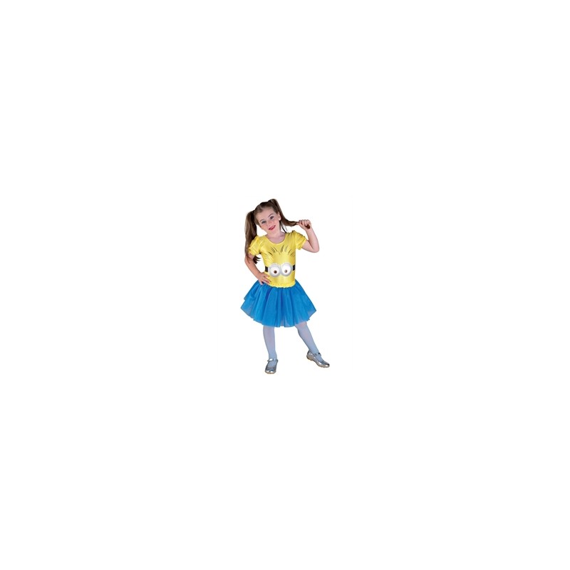 DEGUISEMENT ROBE MINIONS TAILLE 4 ANS DEGUISEMENT ROBE MINIONS TAILLE 4 ANS