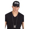 COLLIER BADGE POLICE ADULTE