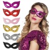 MASK LOUP SEQUINS ROUGE