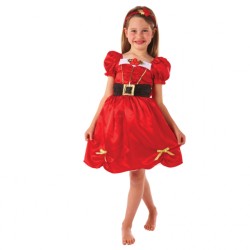 DEGUISEMENT MERE NOEL FLEUR DE HOUX TAILLE 3/5 ANS
