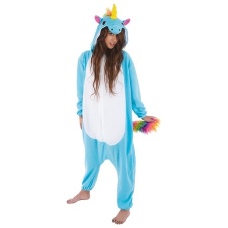 DEGUISEMENT KIGURUMI LICORNE BLEUE